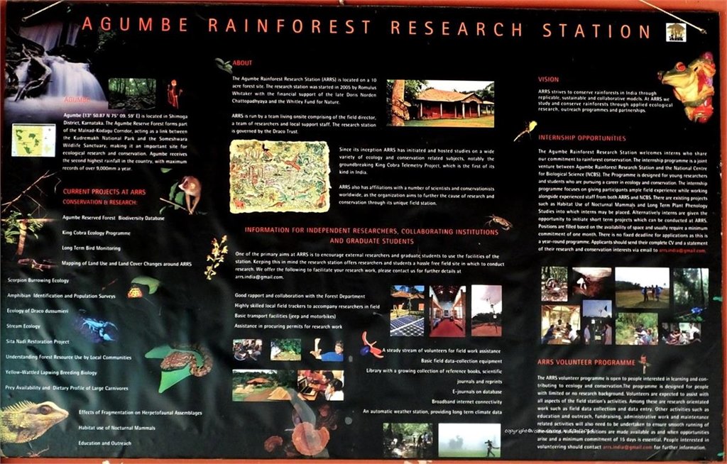 agumbe rainforest research station