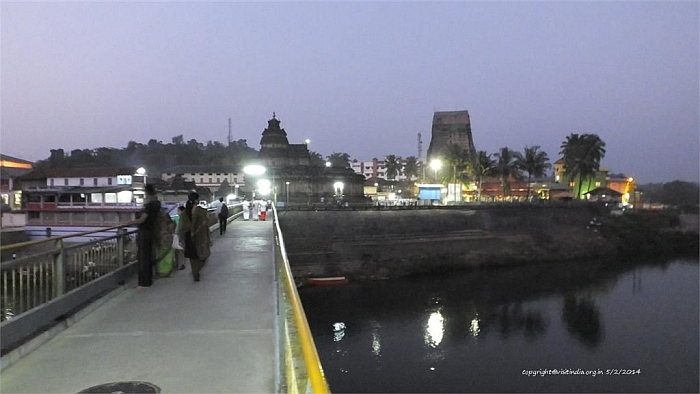 sringeri temple evening