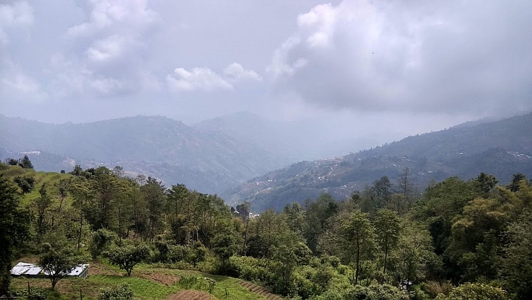 himalaya views from nagarkot