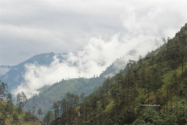 himalayas route gangotri